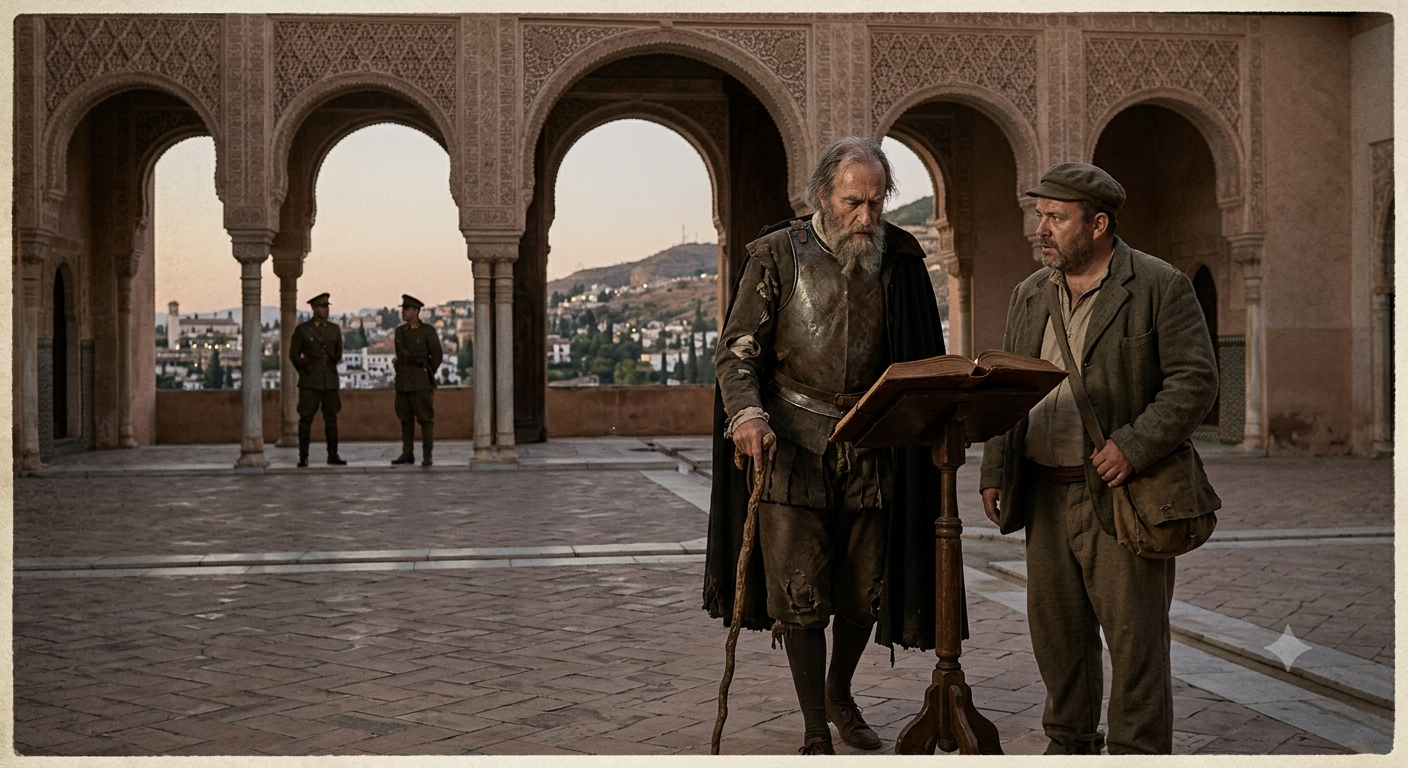 Don Quijote en la Alhambra de 1936
