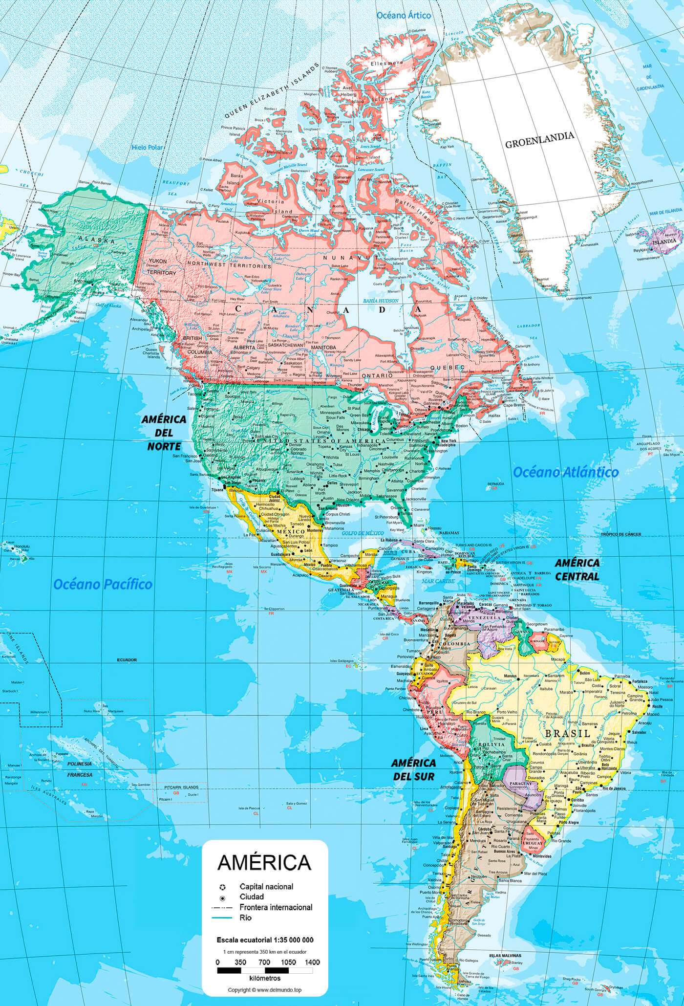 La violencia que recorre América.