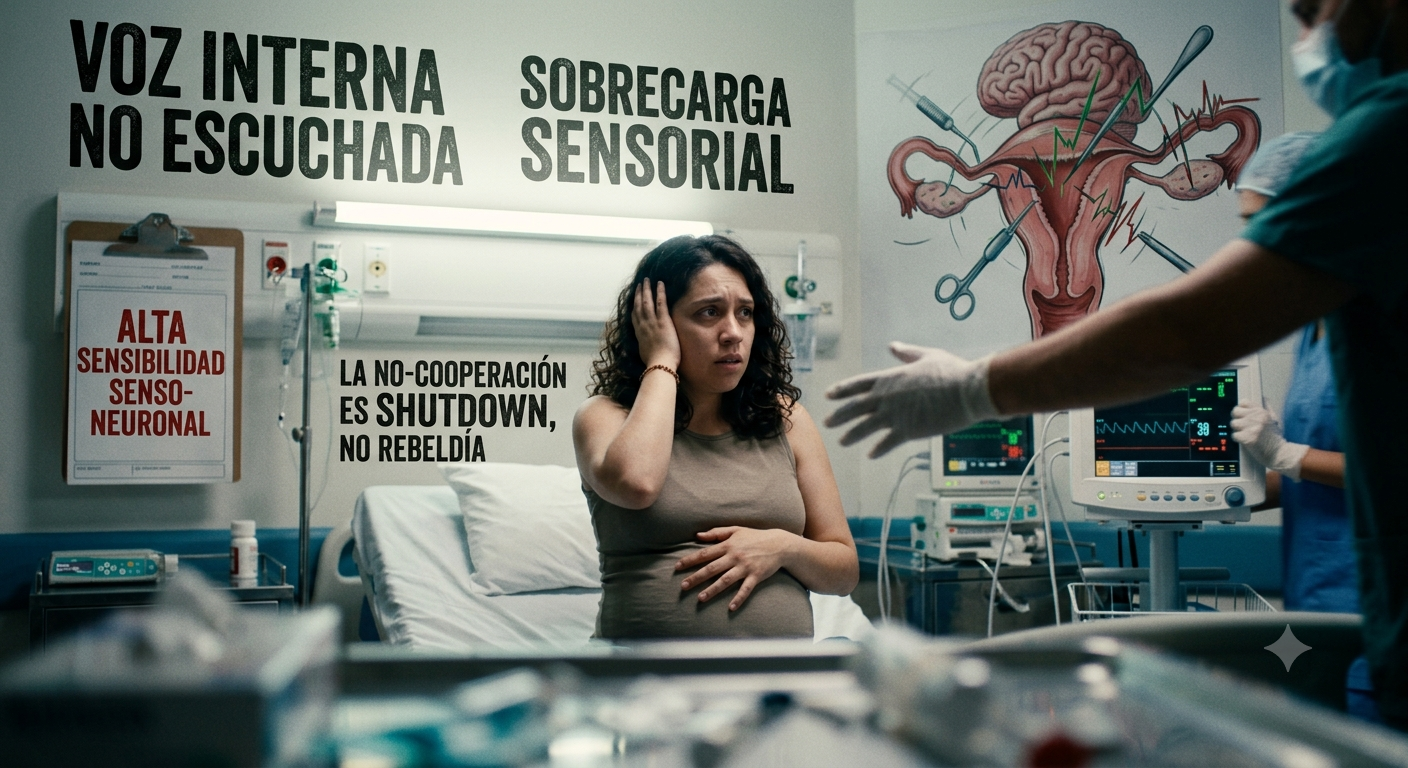 Habitarme para gestar: Mi maternidad neurodivergente frente al sistema de salud.