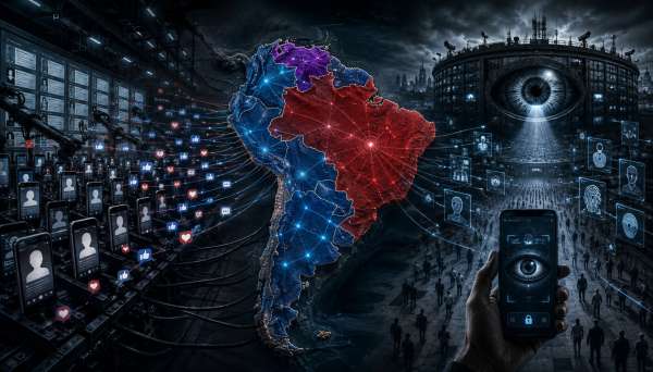 De las granjas de bots de Cerimedo al riesgo de un panóptico digital en Chile